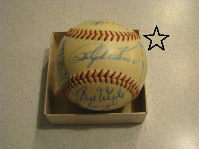Pittsburgh Pirates World Series Team Autographed Baseball including Hall of famer, Ralph Kiner