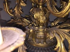 Pair of Floor Candelabras.