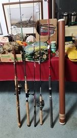 Miscellaneous Fishing Poles and Reels