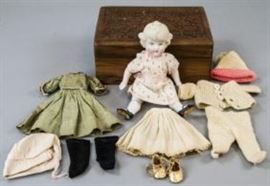 antique dollhouse / doll items