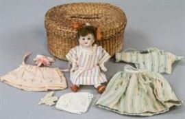 antique dollhouse / doll items