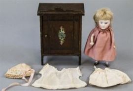 antique dollhouse / doll items