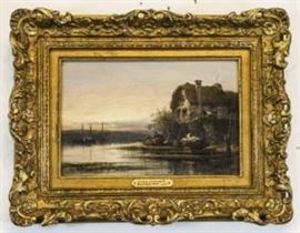 William Pitt original signed painting