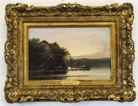 William Pitt original signed painting