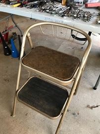 vintage step chair