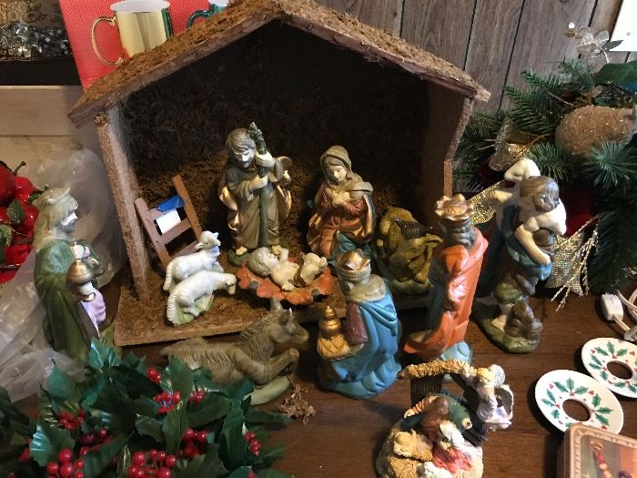 vintage nativity