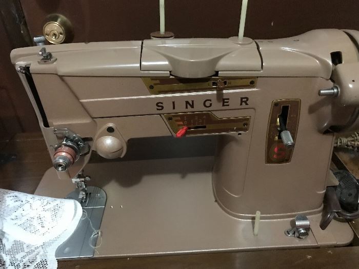 vintage singer sewing machine