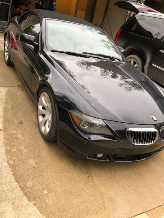 2005 BMW 645i -138,000 miles.  Price reduced to $3,600 as is. Recent engine repairs, new battery - was running but now does not start.