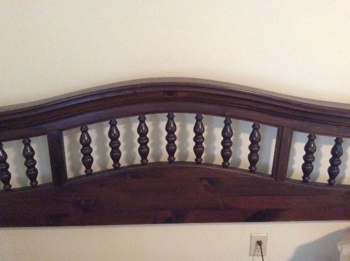 Ethan Allen king headboard and frame