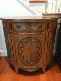 Painted cabinet by Wellington Hall