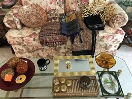 South American Fabric Tablecloths. India Items