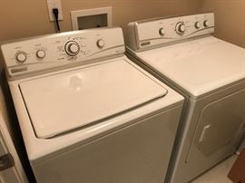 Maytag Performa Washer and Dryer
