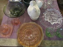 DEPRESSION GLASS
