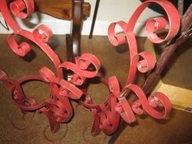 METAL REINDEER PLANTERS