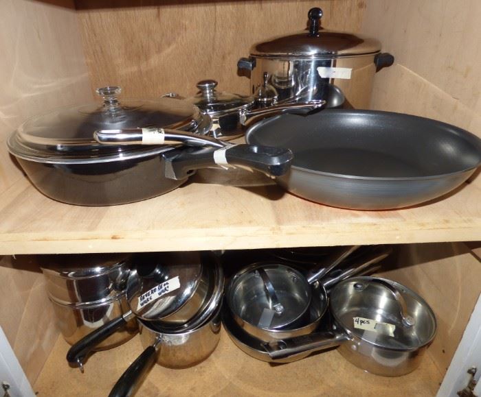 Revere Ware cookware, quality name brand cookware