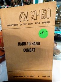 Army Field Manual"Hand-to-Hand Combat" 1954