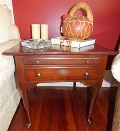 Stanley "Norman Rockwell" Pair of End Tables & Coffee Table
