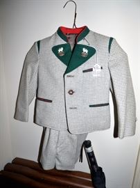 Vintage German child's outfit