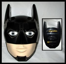Batman Head Cassette Player with Microphone 