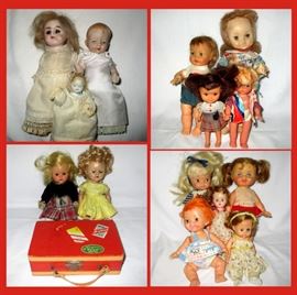Lots of Antique and Vintage Dolls  