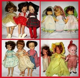 Lots of Vintage Dolls including Nancy Ann Storybook Dolls 
