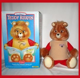 Teddy Ruxpin with Box 
