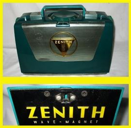 Vintage Bakelite Zenith Wave Magnet Radio 