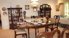 Need a grand Victorian China Cabinet--I've got two for you!