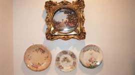 Calendar plates and Limoges