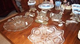 Glass Candy Container Collection