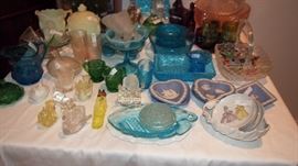 Wedgwood, vintage glass for children's play time, and more