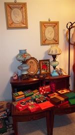 Vintage toys and dominos