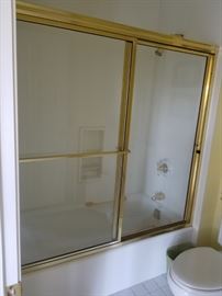 Shower doors and interior surround