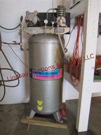 LOT 7 - Campbell Hausfeld 60 gal vertical air compressor,