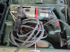 LOT 61 - Metabo elec. drill w/ case WORKS