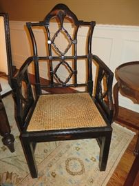 FAUX BAMBOO CHINESE CHIPPENDALE CHAIR				
				
				
				
				
				
				
