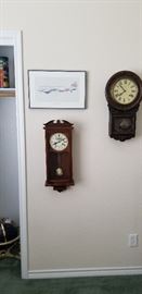 Another view of the clocks