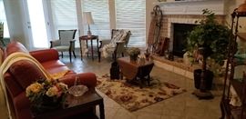 A view into the living room