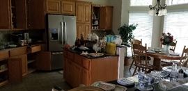 a view into the kitchen