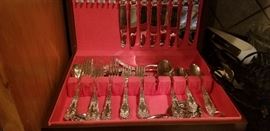 Reed & Barton Sterling set, Amaryllis pattern