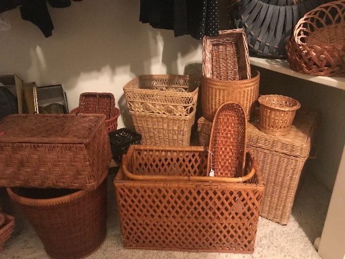 Wickered baskets