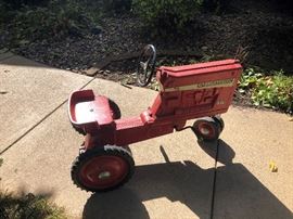Antique International Pedal Car Tractor