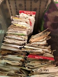 Vintage Fabric Patterns