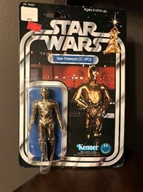 1977 UNOPENED Star Wars C-3PO Action Figure