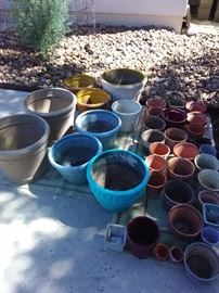 Lots of pretty pots