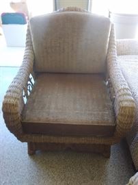 Great wicker chair..
