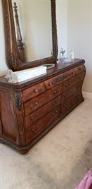 dresser, mirror