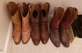 Gents leather boots