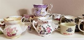 Mustache mugs
