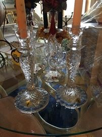 waterford candlestands